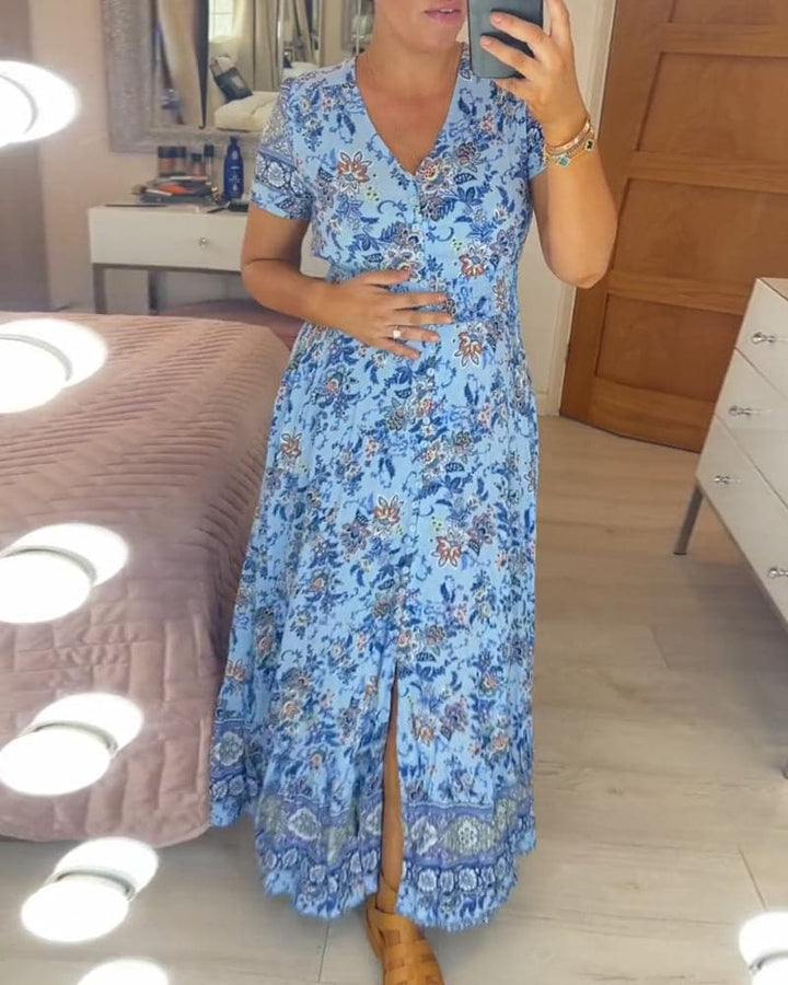 Connie - Floral Maxi Dress
