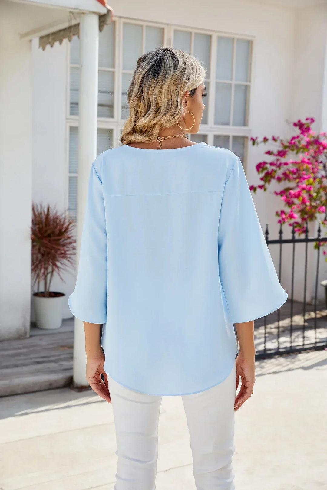 Esmira - V-neck blouse