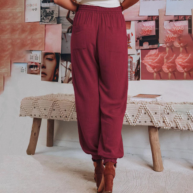 Kaeli – Elegant Drawstring Pants