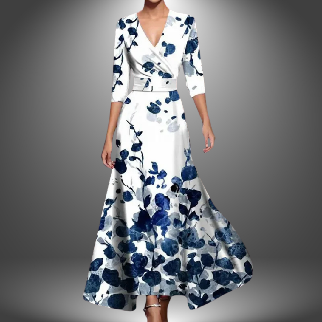 Saffie - Printed Wrap Dress