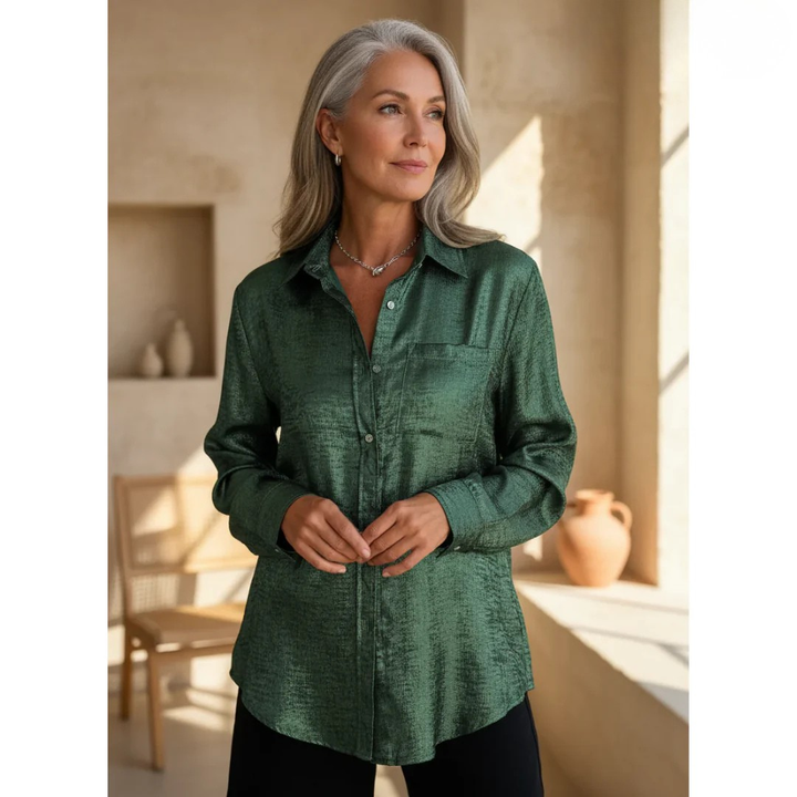 Louella - Chic Shimmer Shirt
