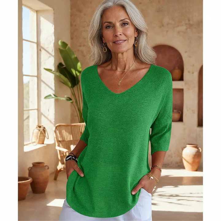 Azure - Relaxed Elegant Top