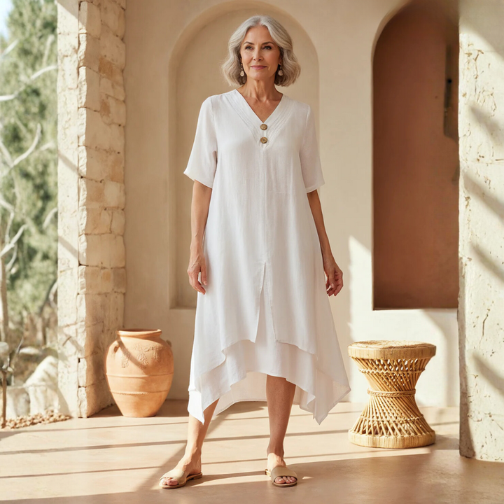 Clementine - Button Breeze Dress